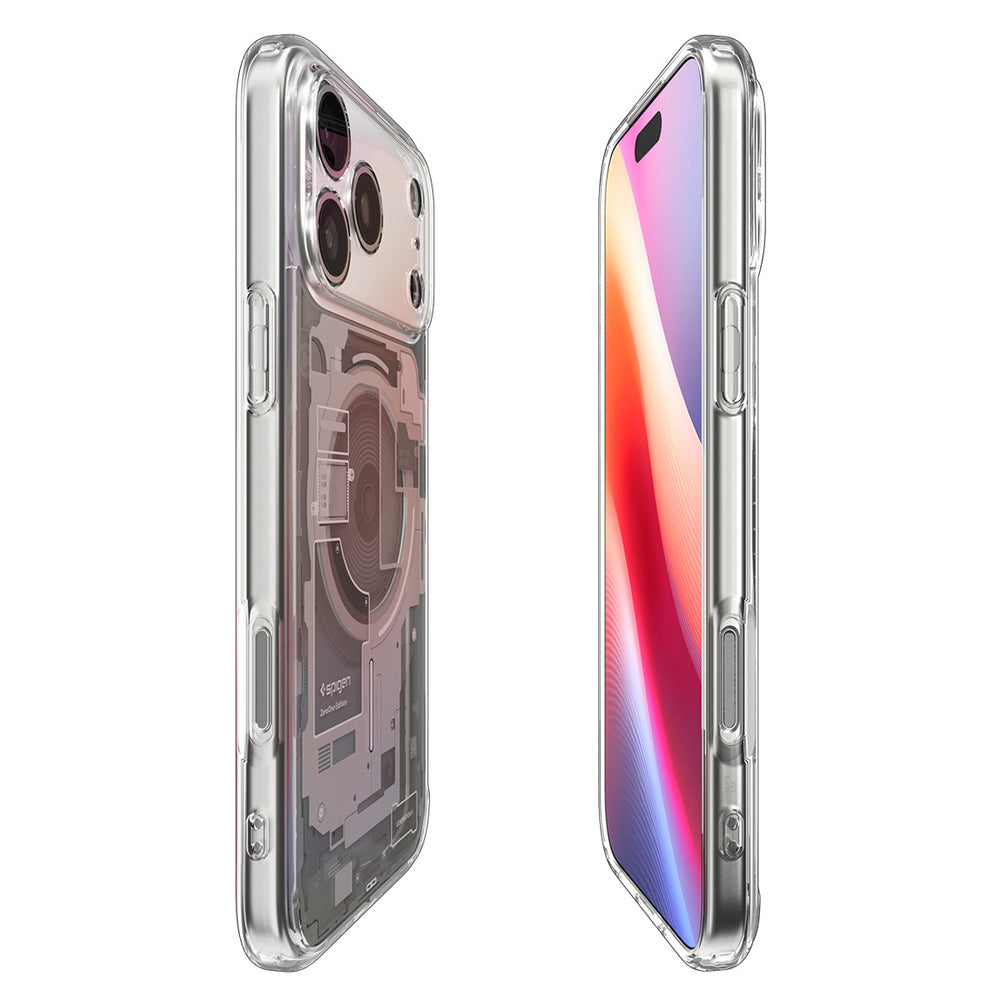 Spigen Ultra Hybrid MagSafe case for iPhone 17 Pro Zero One - titanium_5
