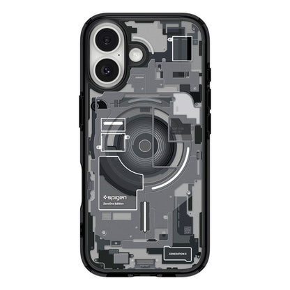 Spigen Ultra Hybrid MagSafe case for iPhone 17 Zero One - black_1