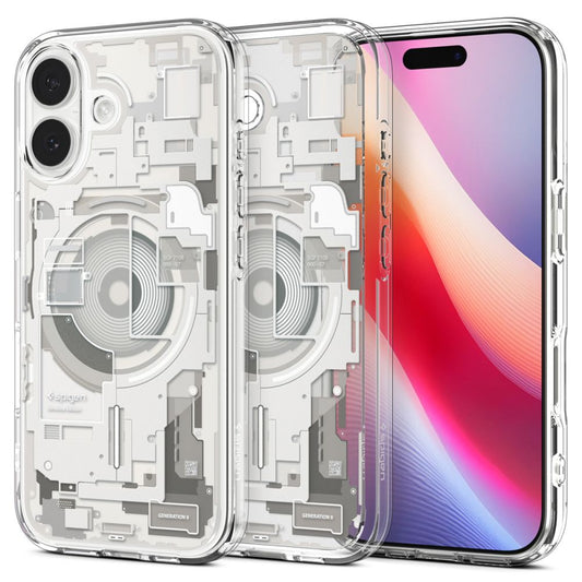 Spigen Ultra Hybrid MagSafe case for iPhone 17 Zero One - titanium_0