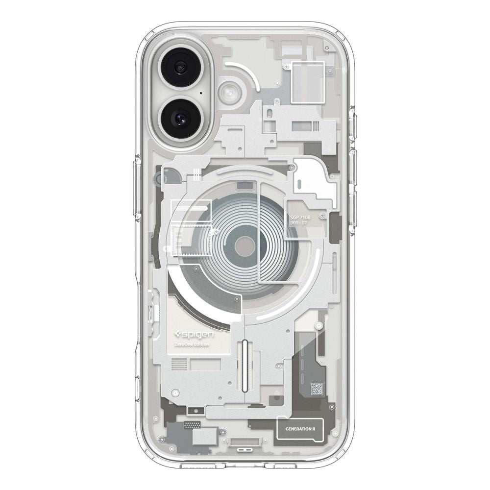 Spigen Ultra Hybrid MagSafe case for iPhone 17 Zero One - titanium_1