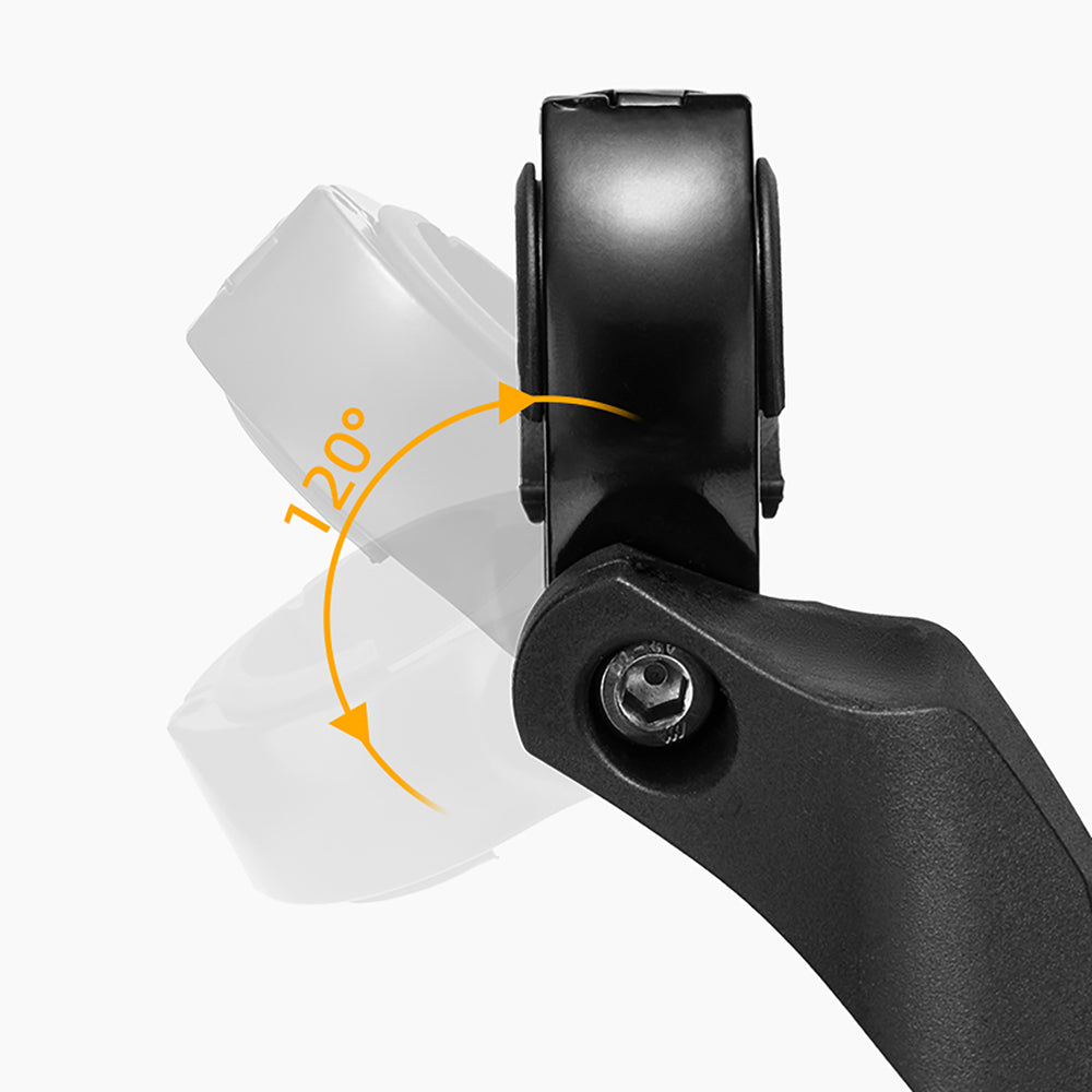 Wozinsky WLR-01I Rearview Left Bicycle Mirror - Black_7
