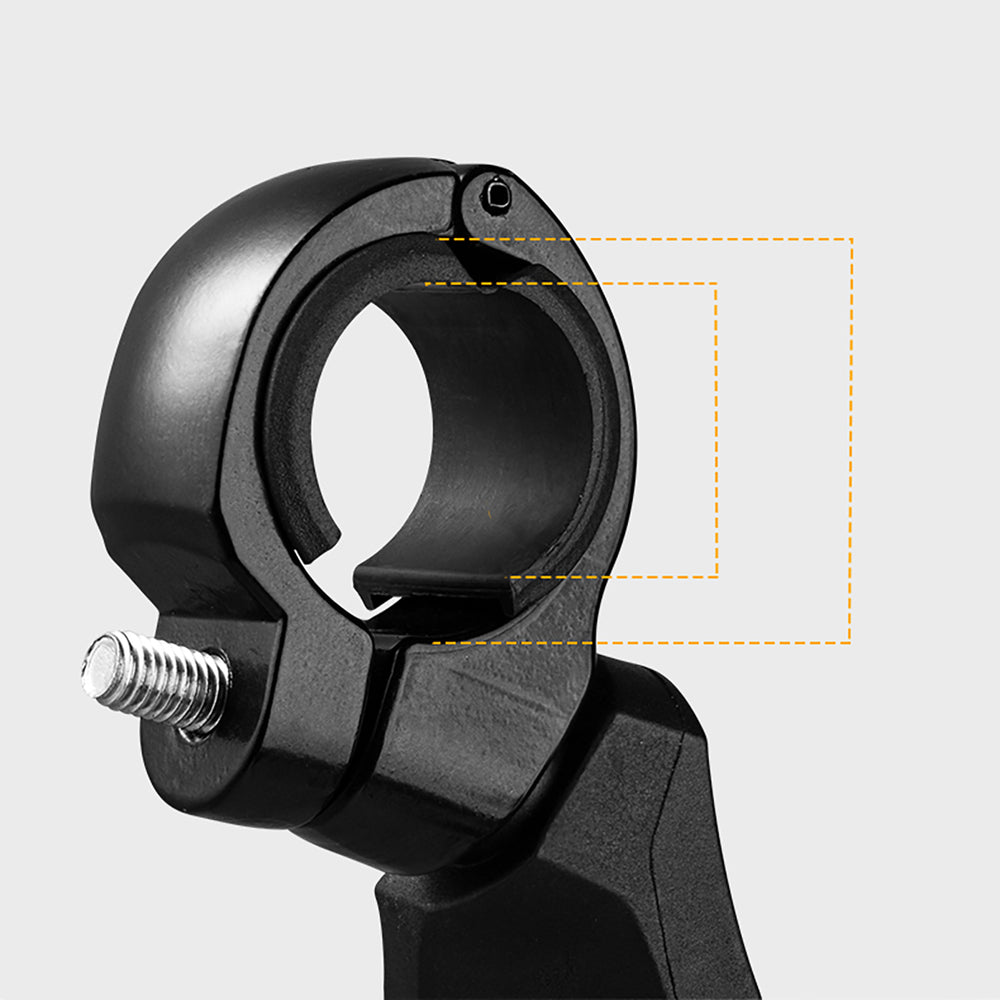Wozinsky WLR-01I Rearview Left Bicycle Mirror - Black_8