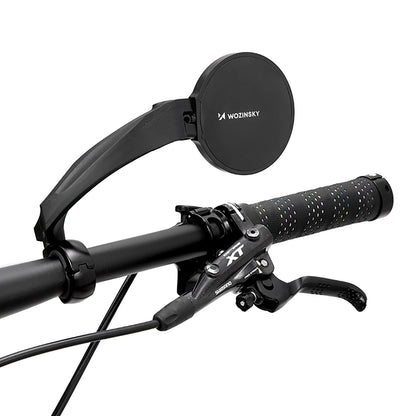 Wozinsky WLR-01I Rearview Left Bicycle Mirror - Black_2