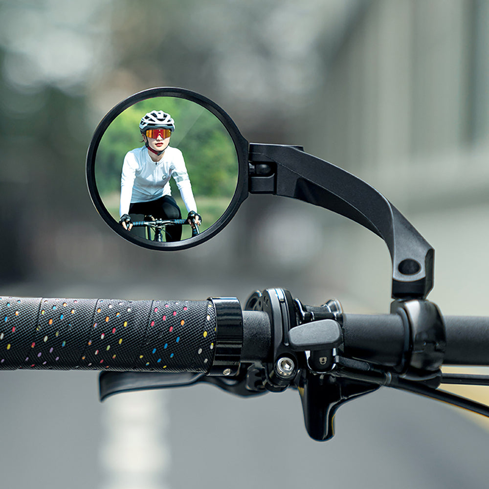 Wozinsky WLR-01I Rearview Left Bicycle Mirror - Black_13