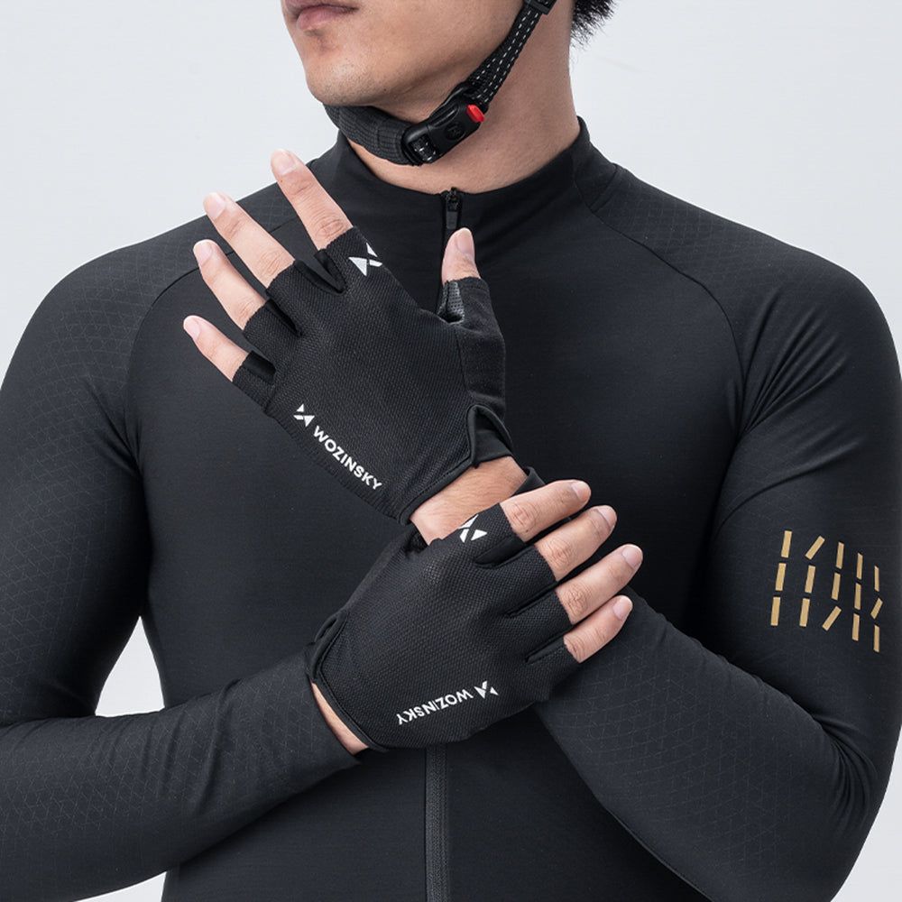 Wozinsky WRR-01L cycling gloves size L - black_5