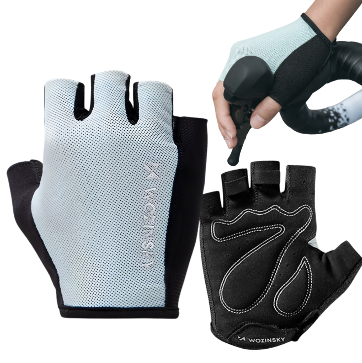 Wozinsky WRR-02M cycling gloves size M - gray_8