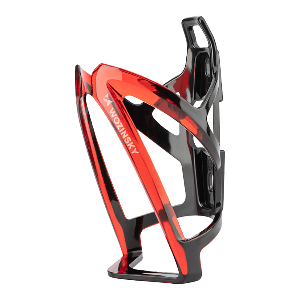 Wozinsky WUR-01BR Bike Bottle Holder Basket - Black and Red_0