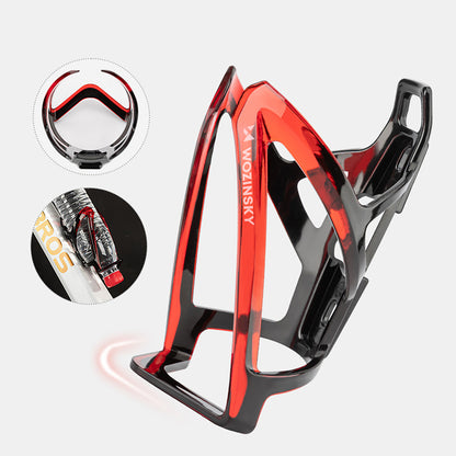 Wozinsky WUR-01BR Bike Bottle Holder Basket - Black and Red_1