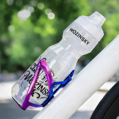 Wozinsky WUR-01BP Bike Bottle Holder Basket - Blue and Purple_3