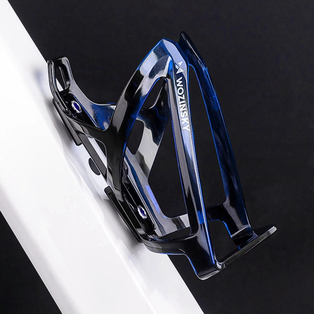 Wozinsky WUR-01BB Bike Bottle Holder Basket - Black and Blue_2