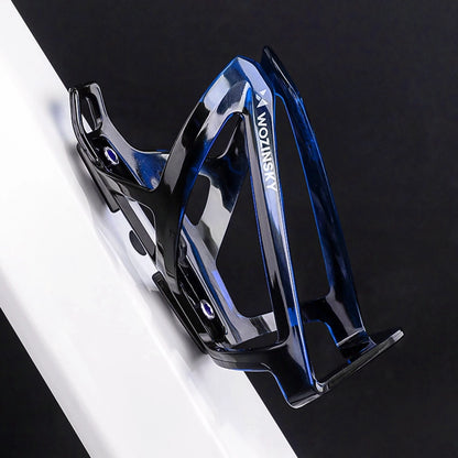 Wozinsky WUR-01BB Bike Bottle Holder Basket - Black and Blue_2