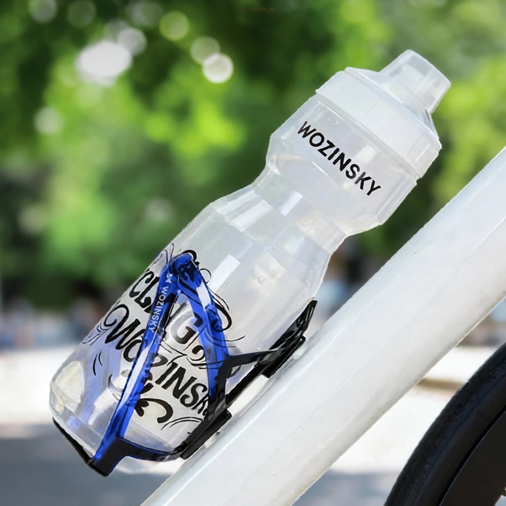 Wozinsky WUR-01BB Bike Bottle Holder Basket - Black and Blue_3