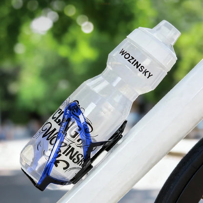 Wozinsky WUR-01BB Bike Bottle Holder Basket - Black and Blue_3