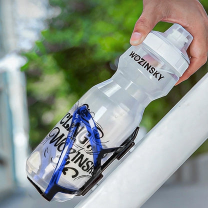 Wozinsky WUR-01BB Bike Bottle Holder Basket - Black and Blue_5