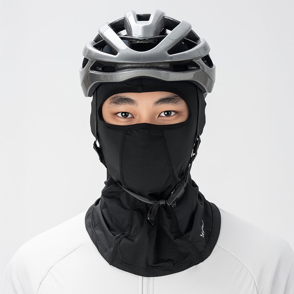 Wozinsky WKM-01B face mask motorcycle bicycle balaclava - black_4