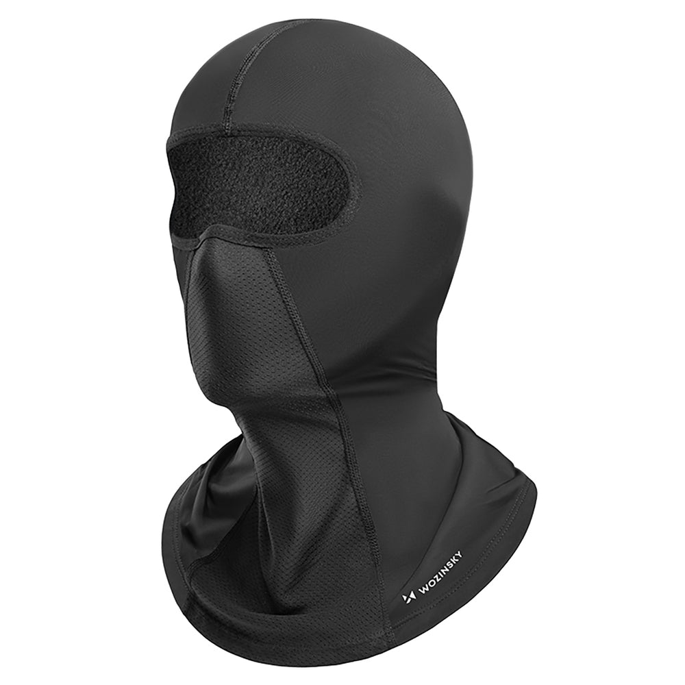 Wozinsky WKM-03B face mask motorcycle bicycle winter balaclava - black_0