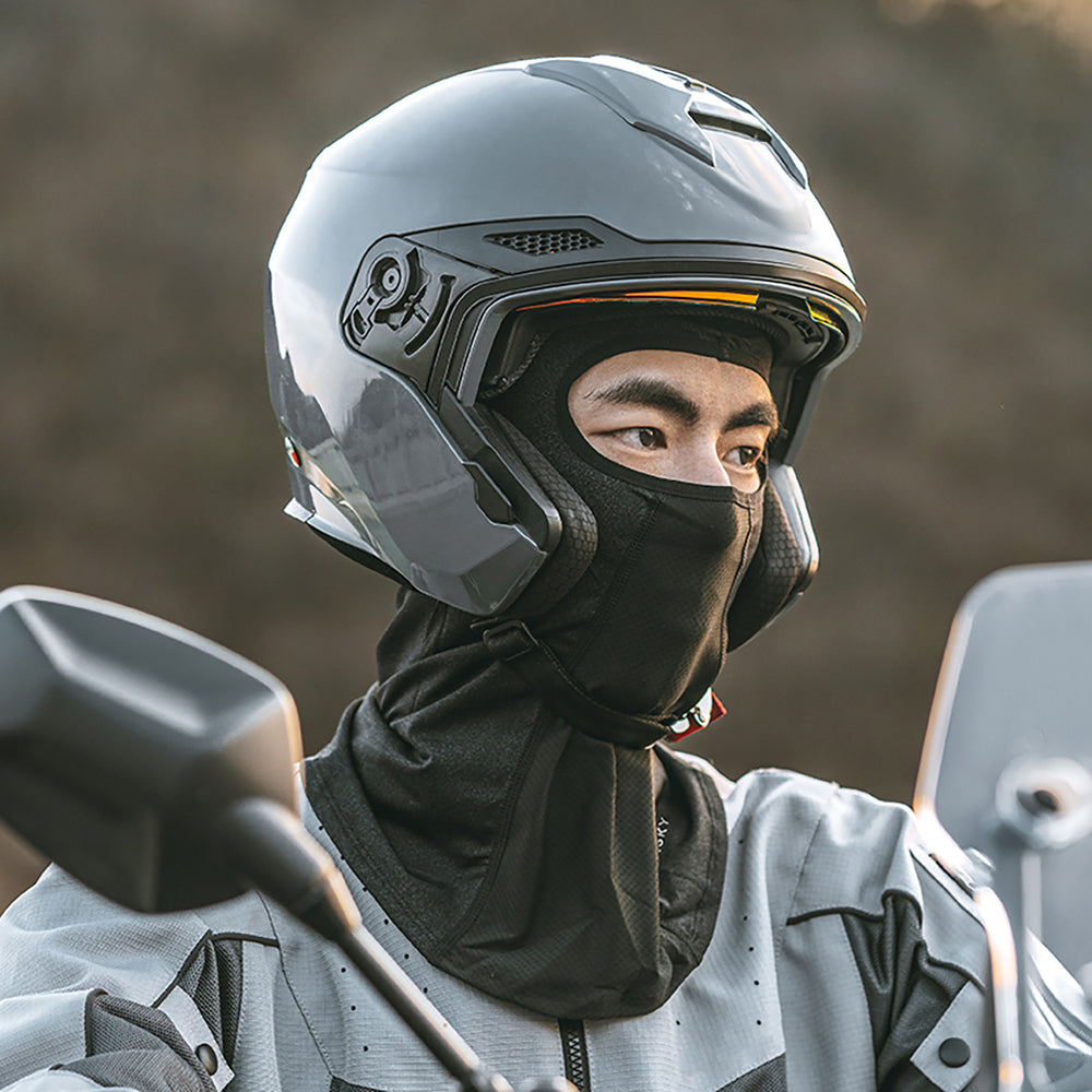 Wozinsky WKM-03B face mask motorcycle bicycle winter balaclava - black_2