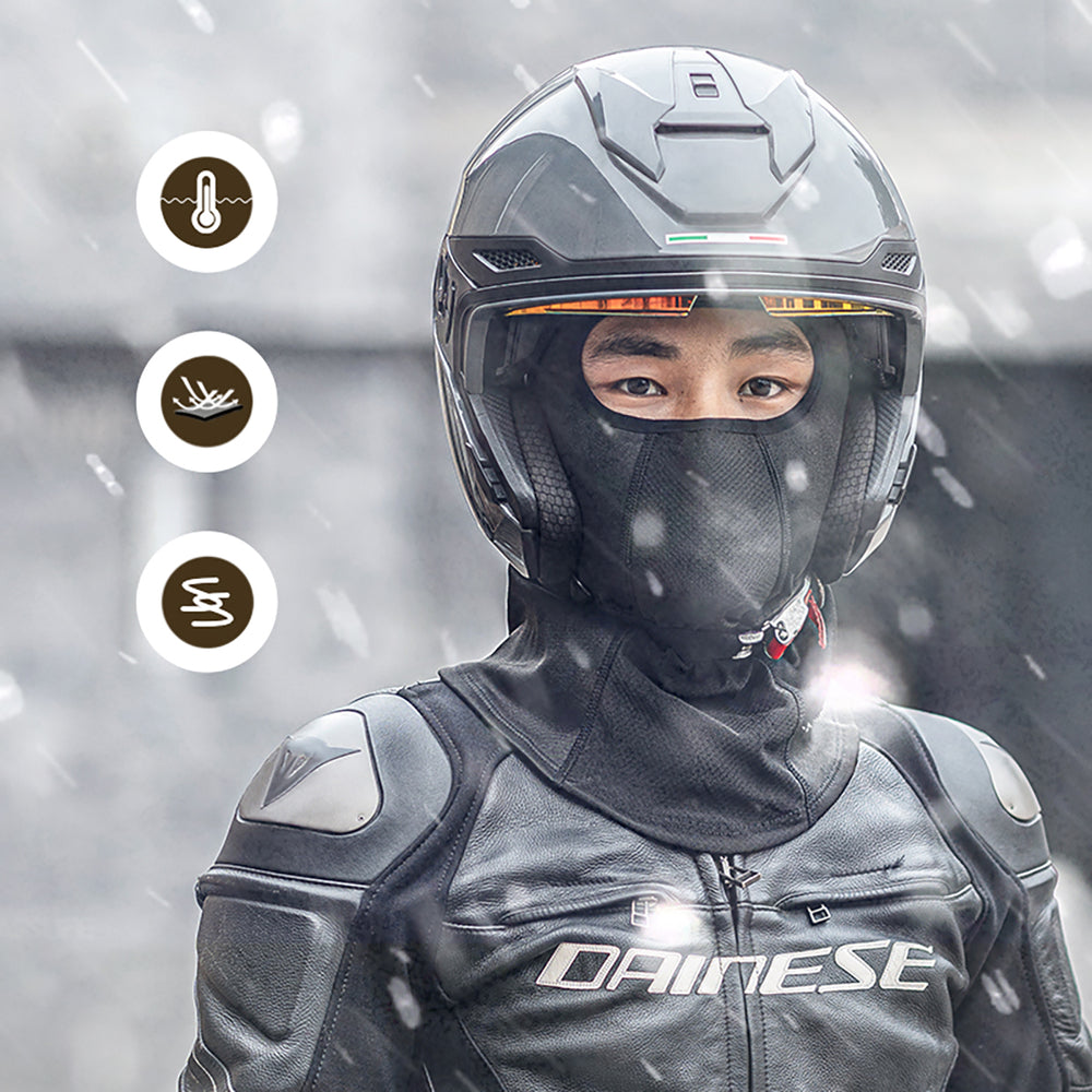 Wozinsky WKM-03B face mask motorcycle bicycle winter balaclava - black_5