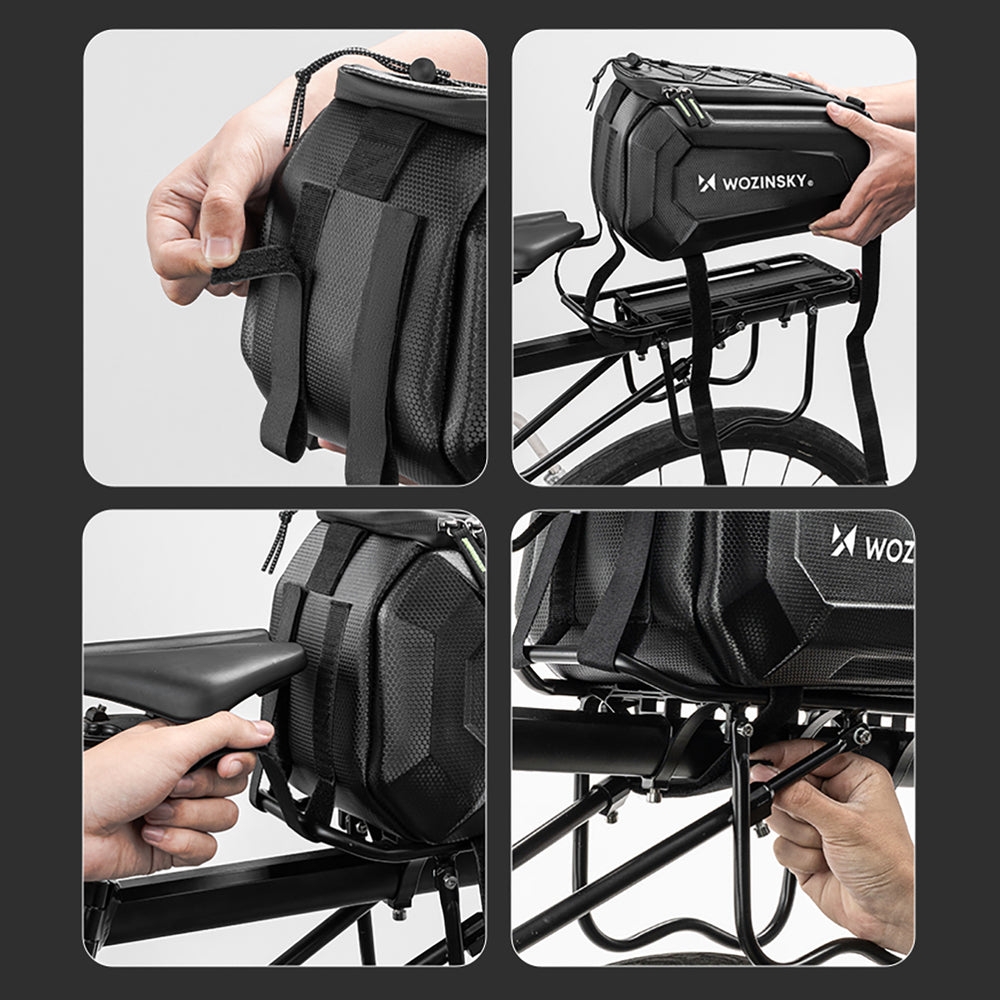Wozinsky WSR-01B Bicycle Pannier for Trunk 9l - Black_11