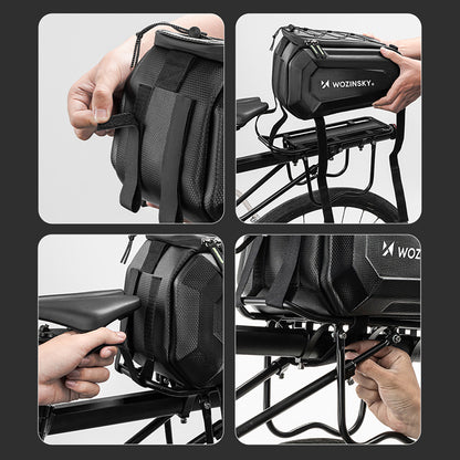 Wozinsky WSR-01B Bicycle Pannier for Trunk 9l - Black_11