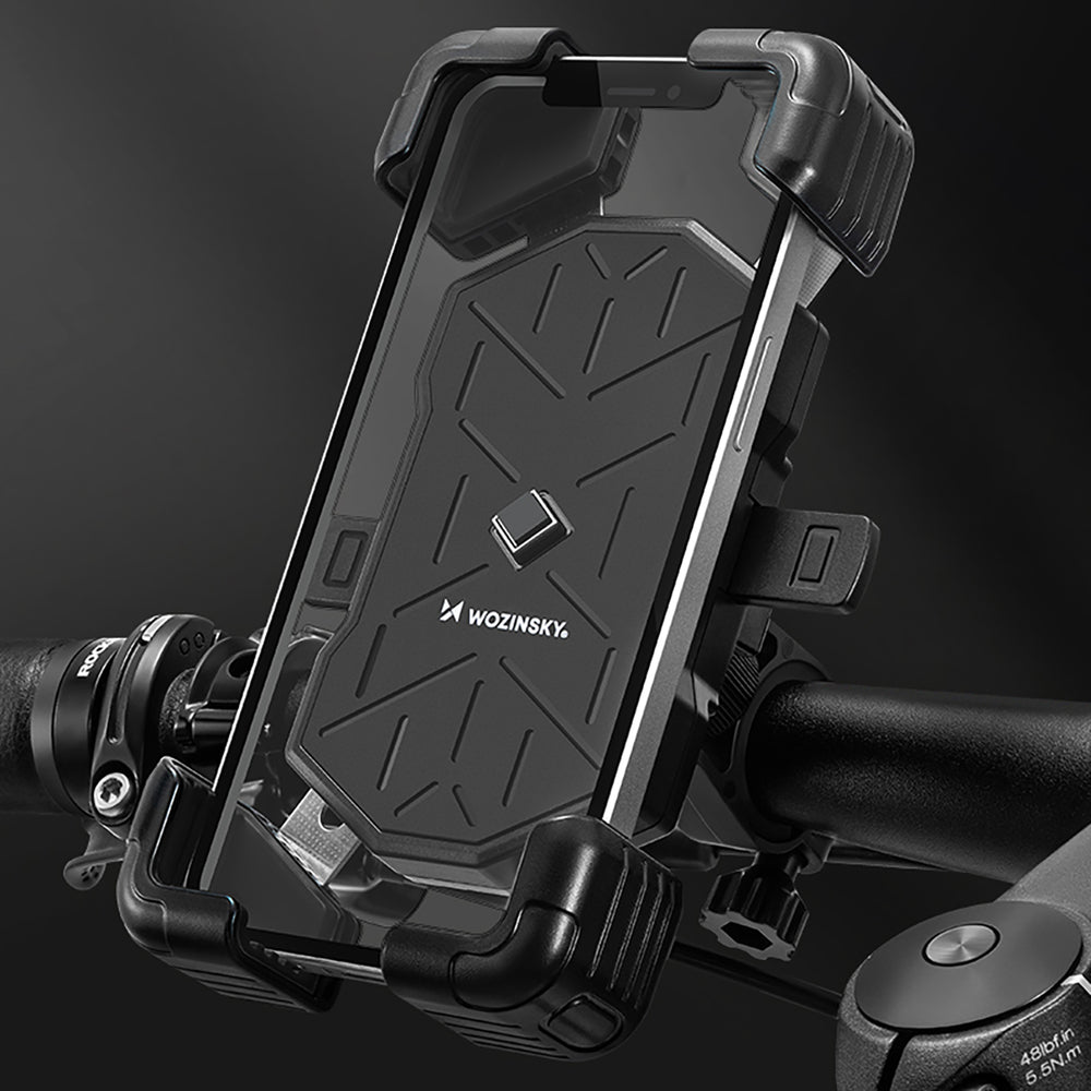Wozinsky WUD-01B Handlebar Phone Holder for Bike - Black_2