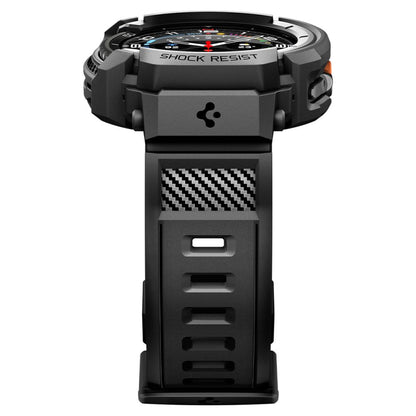 Spigen Rugged Armor Pro Strap for Samsung Galaxy Watch 8 Classic 46mm - Matte Black_3