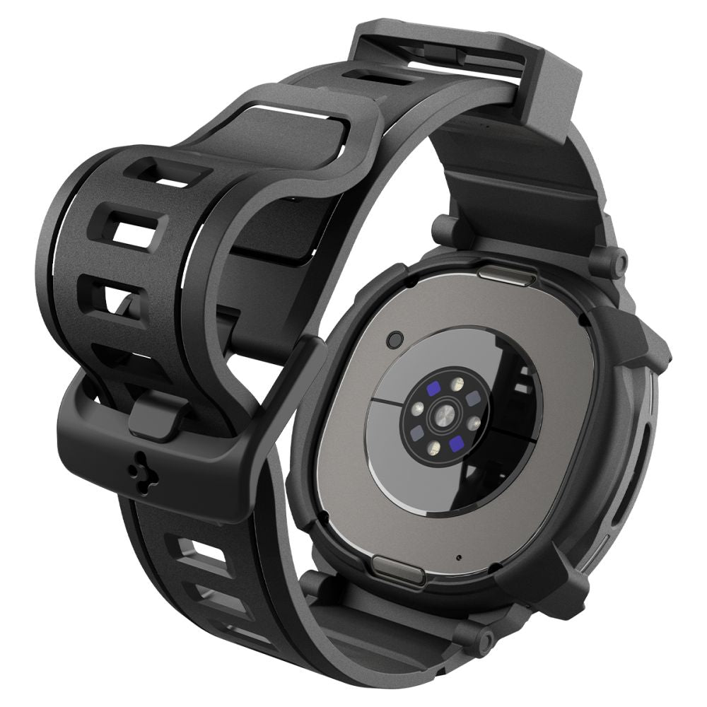 Spigen Rugged Armor Pro Strap for Samsung Galaxy Watch 8 Classic 46mm - Matte Black_6
