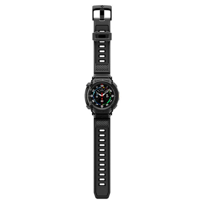 Spigen Rugged Armor Pro Strap for Samsung Galaxy Watch 8 Classic 46mm - Matte Black_7