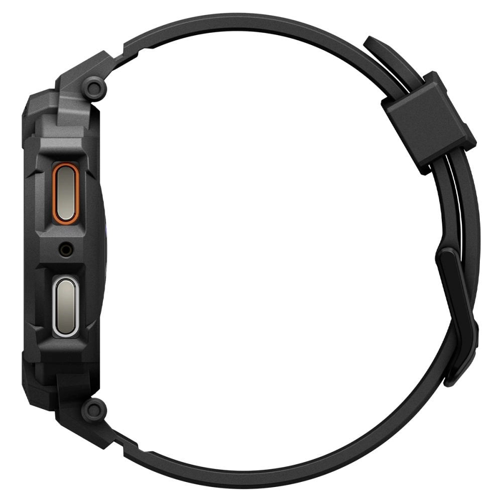 Spigen Rugged Armor Pro Strap for Samsung Galaxy Watch 8 40mm - Matte Black_3