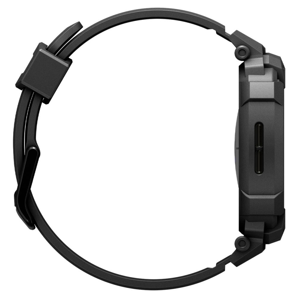 Spigen Rugged Armor Pro Strap for Samsung Galaxy Watch 8 40mm - Matte Black_4