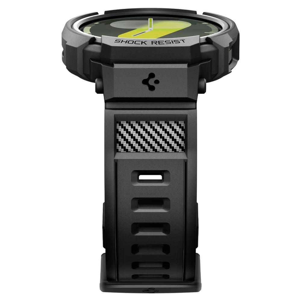 Spigen Rugged Armor Pro Strap for Samsung Galaxy Watch 8 40mm - Matte Black_5