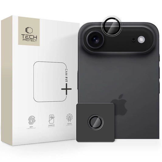 Tech-Protect Camring Fit+ Camera Cover for iPhone 17 Air - Clear_0
