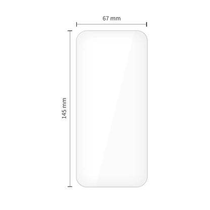 Tech-Protect Glass Fit+ 2-pack tempered glass for iPhone 16 Pro / 17 / 17 Pro - transparent_1