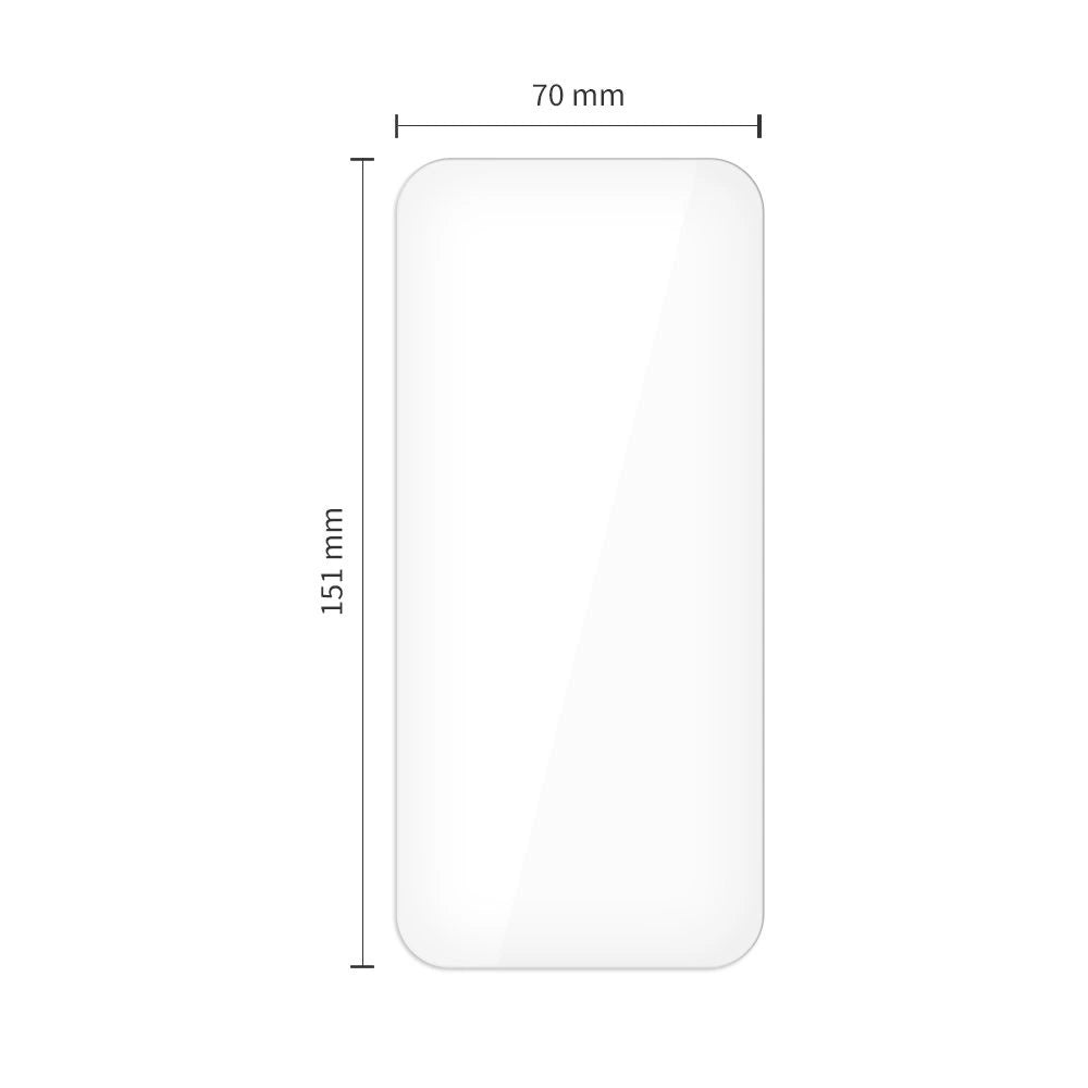 Tech-Protect Glass Fit+ 2-pack tempered glass for iPhone 17 Air - transparent_1