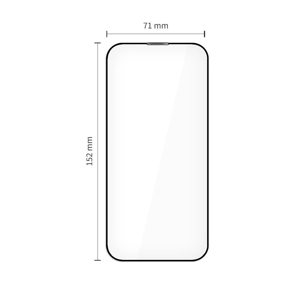 Tech-Protect Quick Set+ 2-pack tempered glass for iPhone 17 Air - black_2