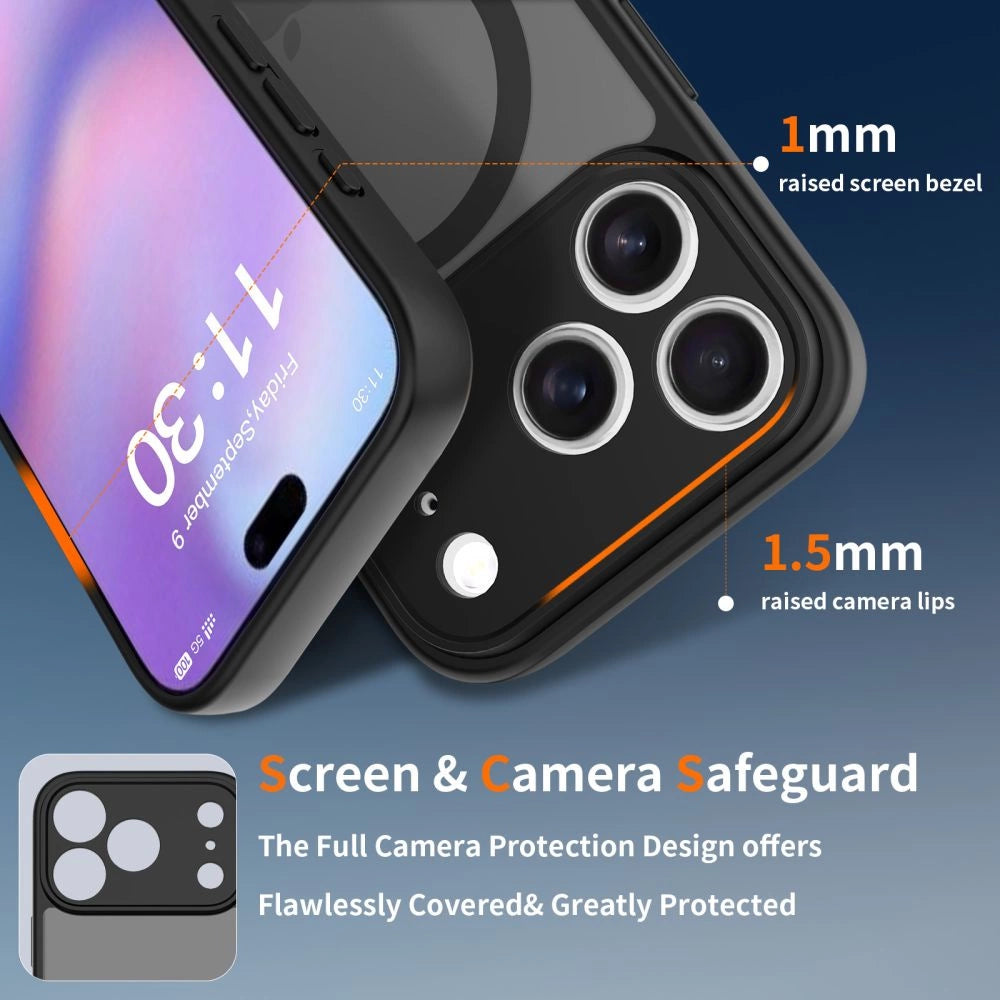 Tech-Protect BasicMag MagSafe Case for iPhone 17 Pro - Matte Black_1