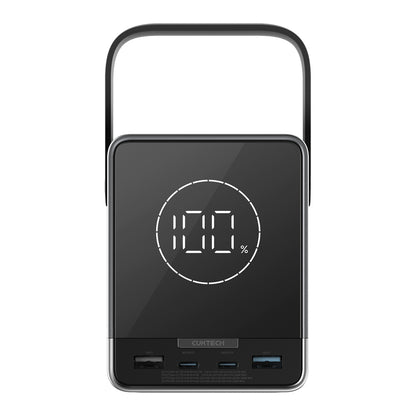 Cuktech Powerbank 300W 40000mAh with Wireless Charging 2x USB-C + 2x USB-A - Black_2