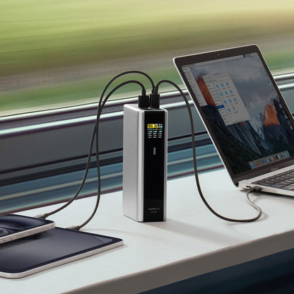 CUKTECH 210W 20000mAh Power Bank P+Series 2C1A?NO.15Ultra?Grey Color_3