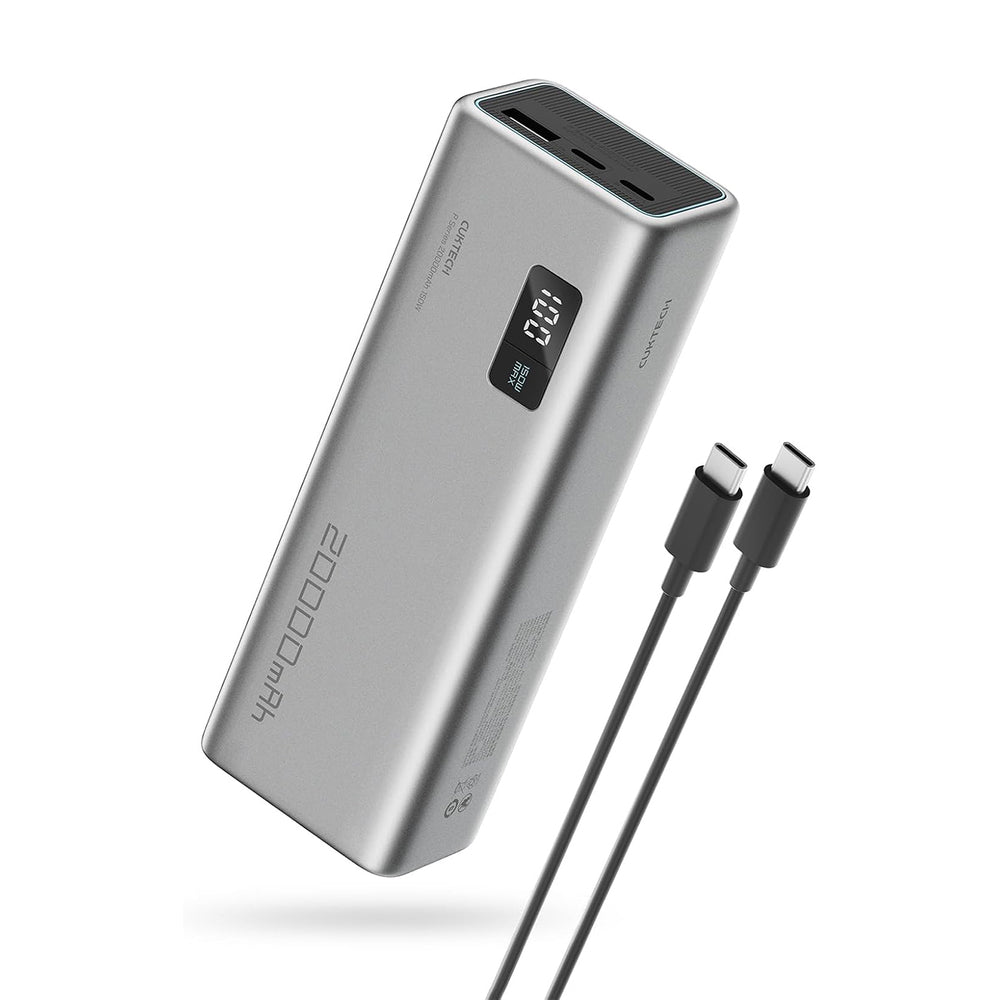 Cuktech P+Series No. 15 Powerbank 150W 20000mAh - Gray_0