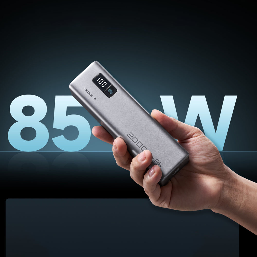CUKTECH 100W 20000mAh Power Bank 2C1A?NO.15 SE?-Grey Color_3