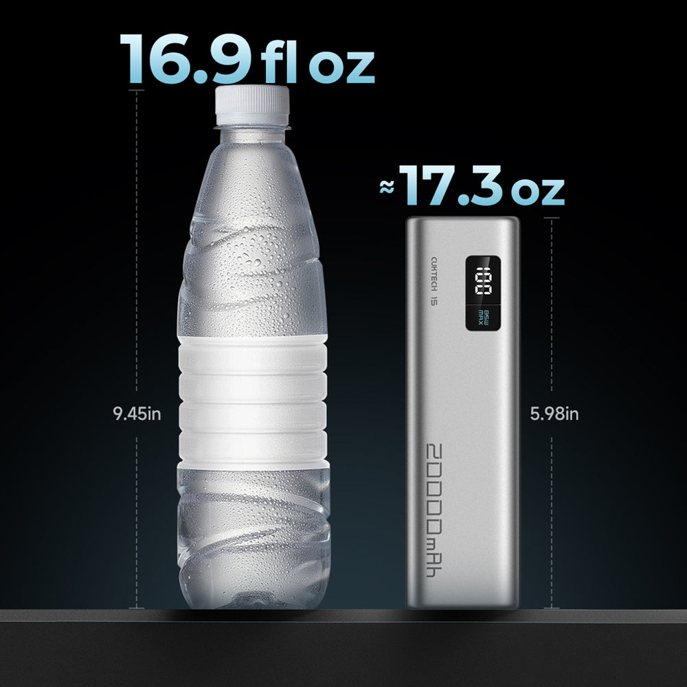 CUKTECH 100W 20000mAh Power Bank 2C1A?NO.15 SE?-Grey Color_6