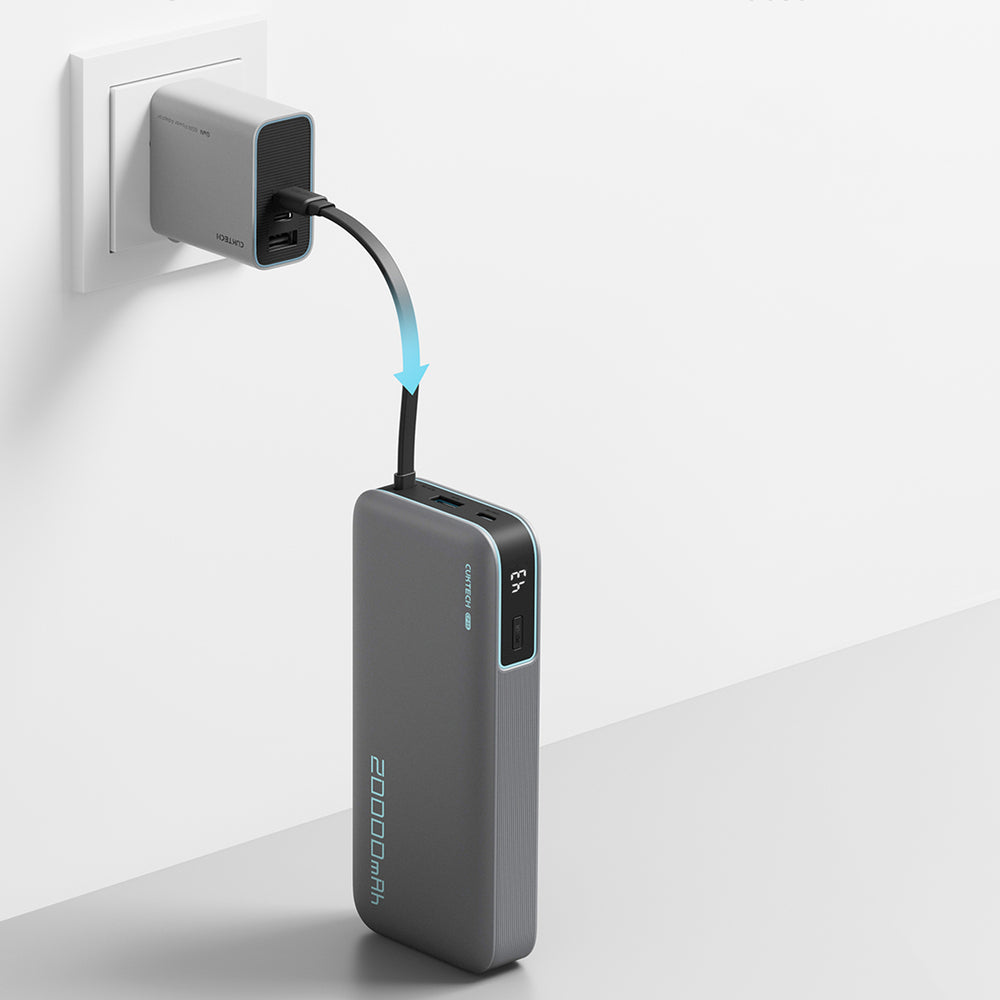 CUKTECH 55W 20000mAh Power bank(CP25)-Grey Color_4