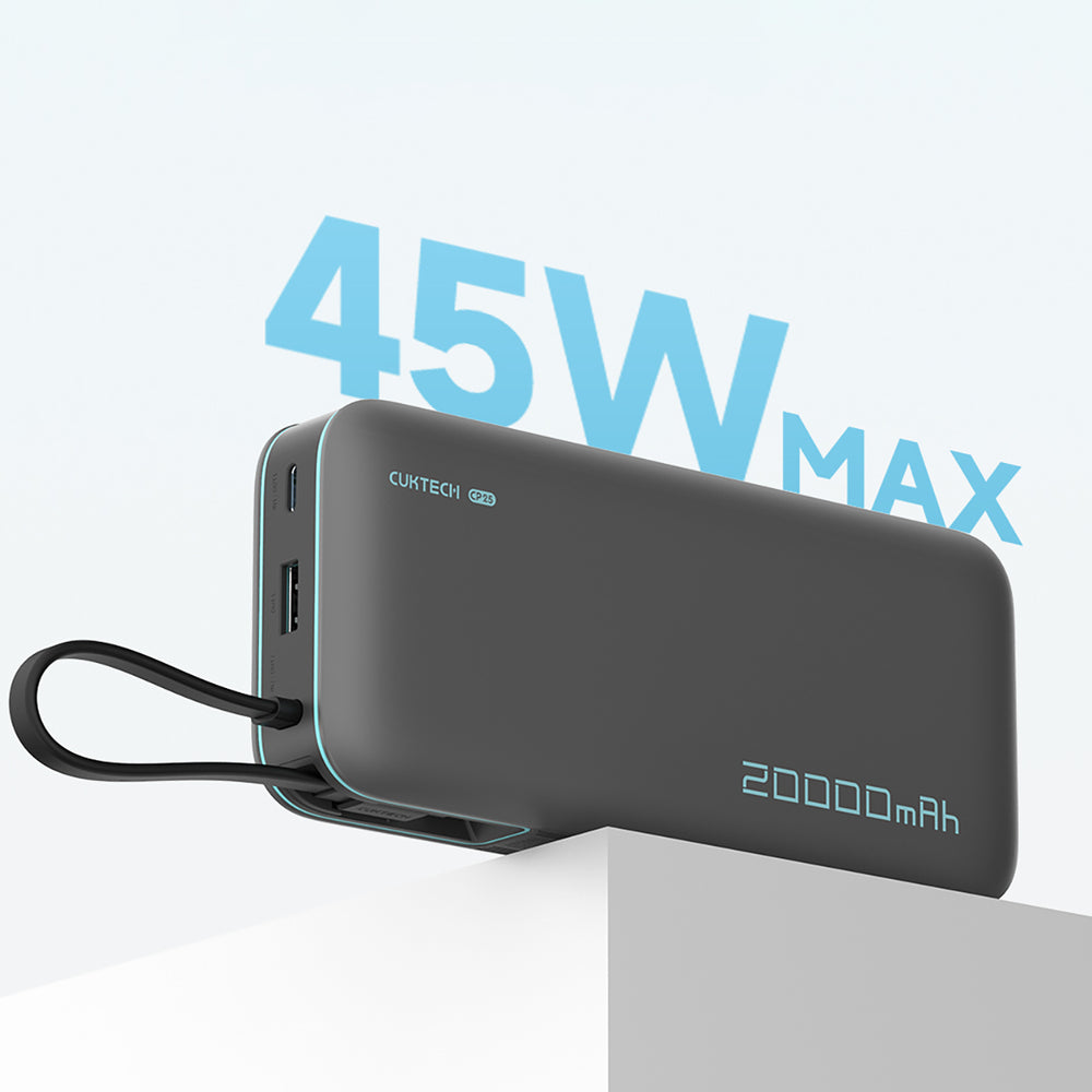 CUKTECH 55W 20000mAh Power bank(CP25)-Grey Color_5