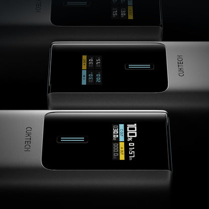 Powerbank CUKTECH CKPB100PGLBL 150W 10000mAh USB-C USB-A - szary_4