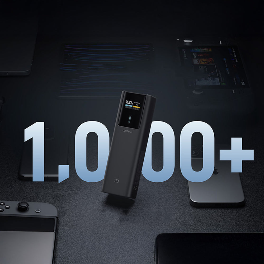 CUKTECH 150W (?) 10000mAh Power Bank P+Series 1C1A       ?NO.10?-Black Color_7