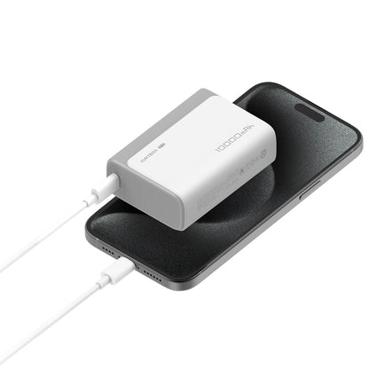 CUKTECH 30W 10000mAh Power Bank 1C1A - CP13- Gray Color_3