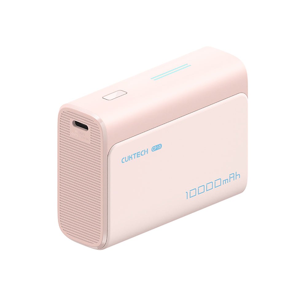 Powerbank Cuktech CP13 30W 10000mAh USB-C + USB-A - pink_0