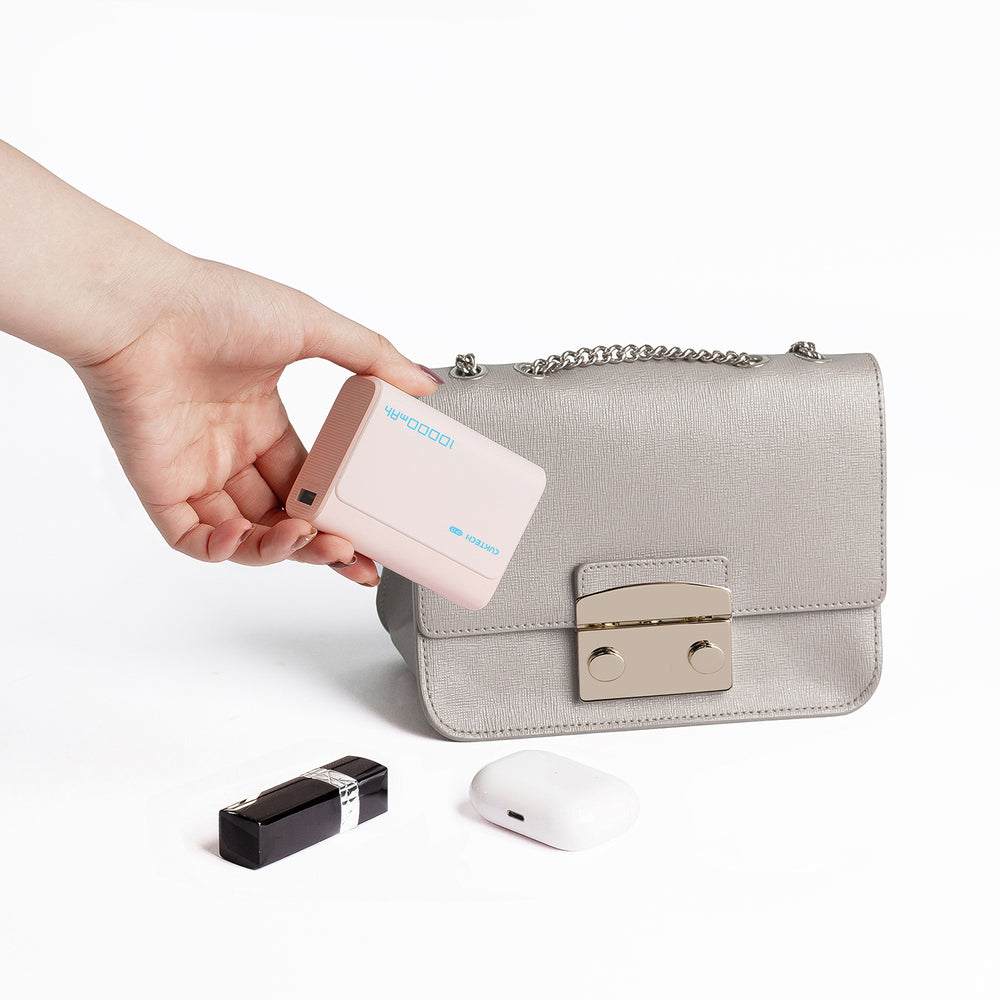 Powerbank Cuktech CP13 30W 10000mAh USB-C + USB-A - pink_3
