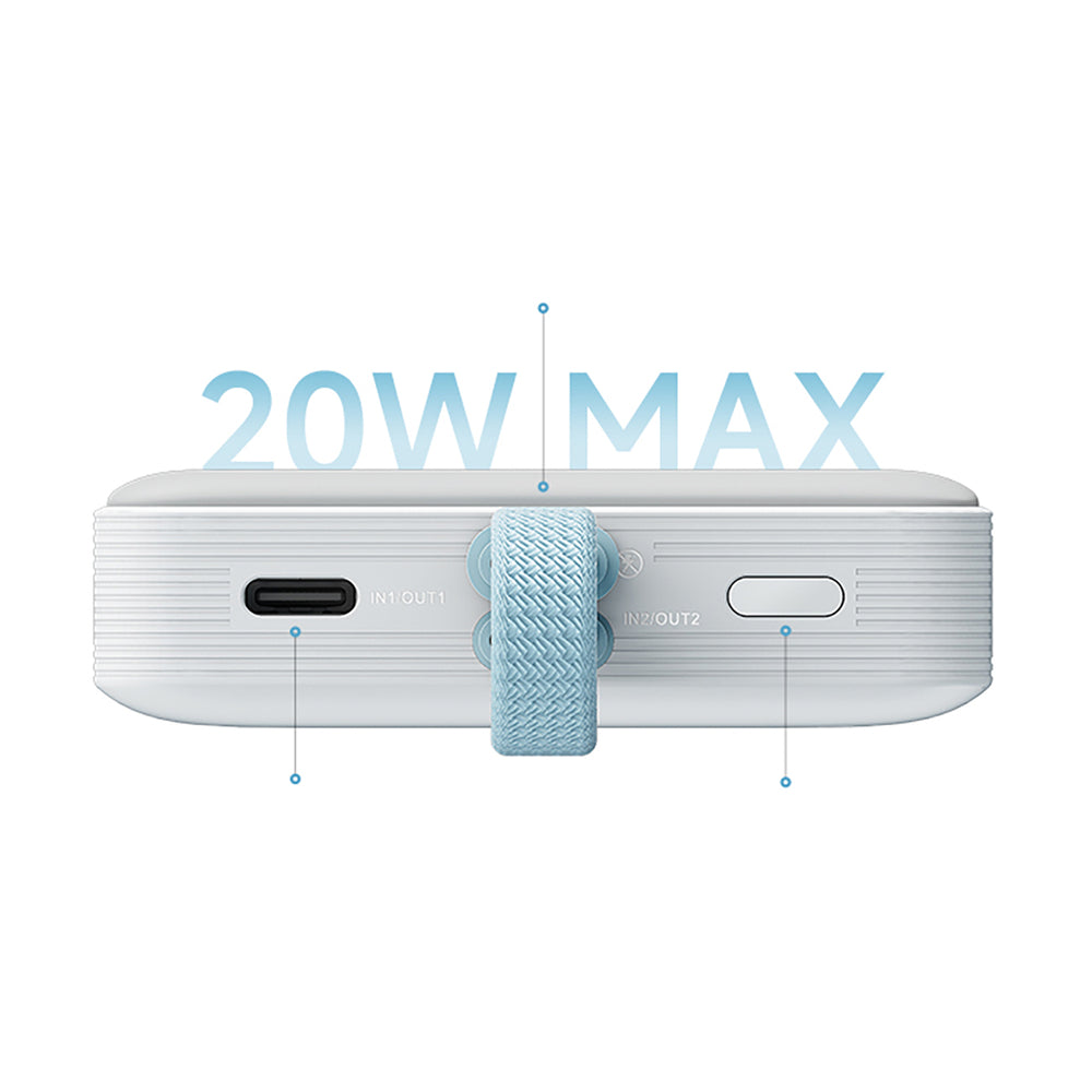 Cuktech CP132ML 10000 mAh Magnetic Power Bank - White_12
