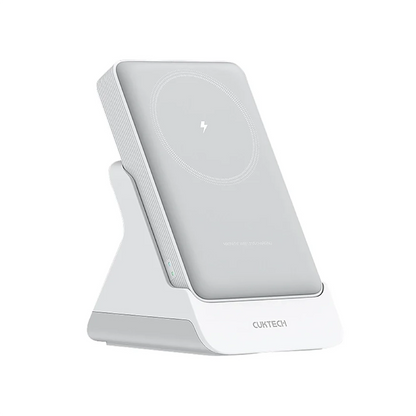 Cuktech WPB100N 20W 10000mAh Magnetic Power Bank with Stand - White_0